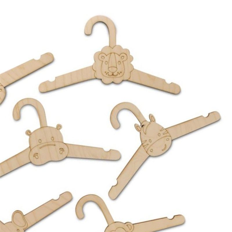 ABVT-20PCS Gantungan Baju Kayu - Baby Clothing Hanging Rack ulasan dan harga