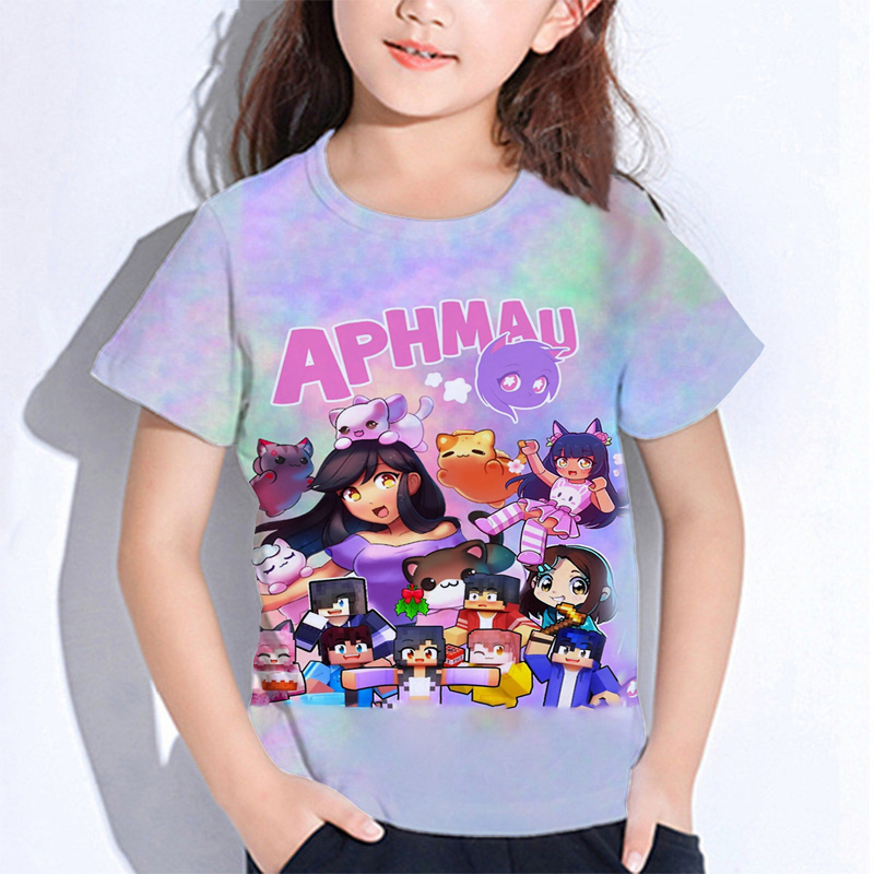 Aphmau kaus kucing anak laki-l - Baby Clothing Dividers ulasan dan harga