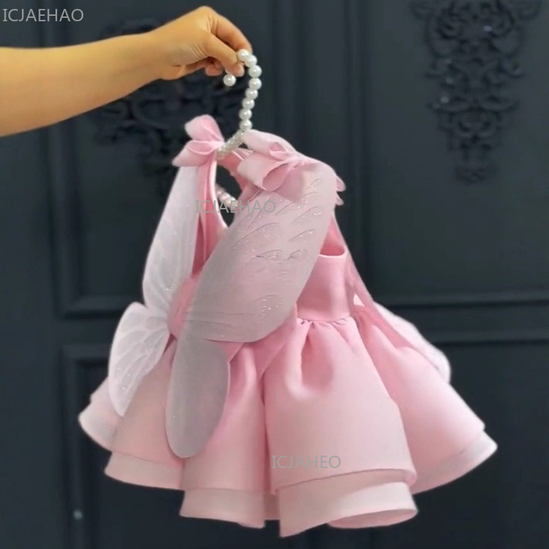 Gaun Putri Lucu Warna Pink unt - Baby Clothing Dresser ulasan dan harga