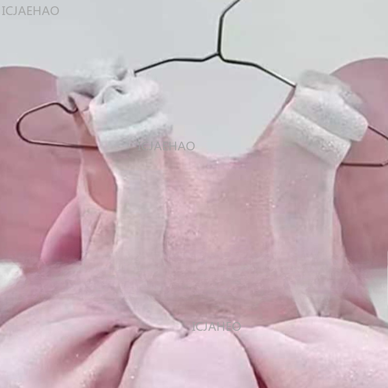 Gaun Putri Lucu Warna Pink unt - Baby Clothing Dresser ulasan dan harga