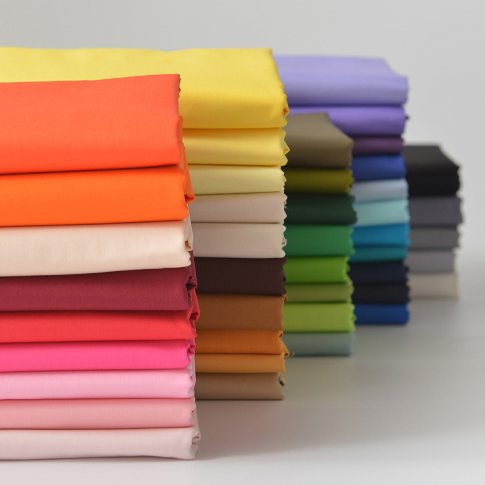 140X50Cm Kain Katun Poplin War - Baby Clothing Organic ulasan dan harga